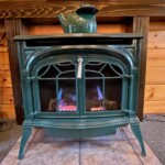 Gas Stove in Living Rm Gas Stove in Living Rm