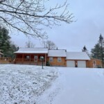 Snow-capped Log Home Snow-capped Log Home